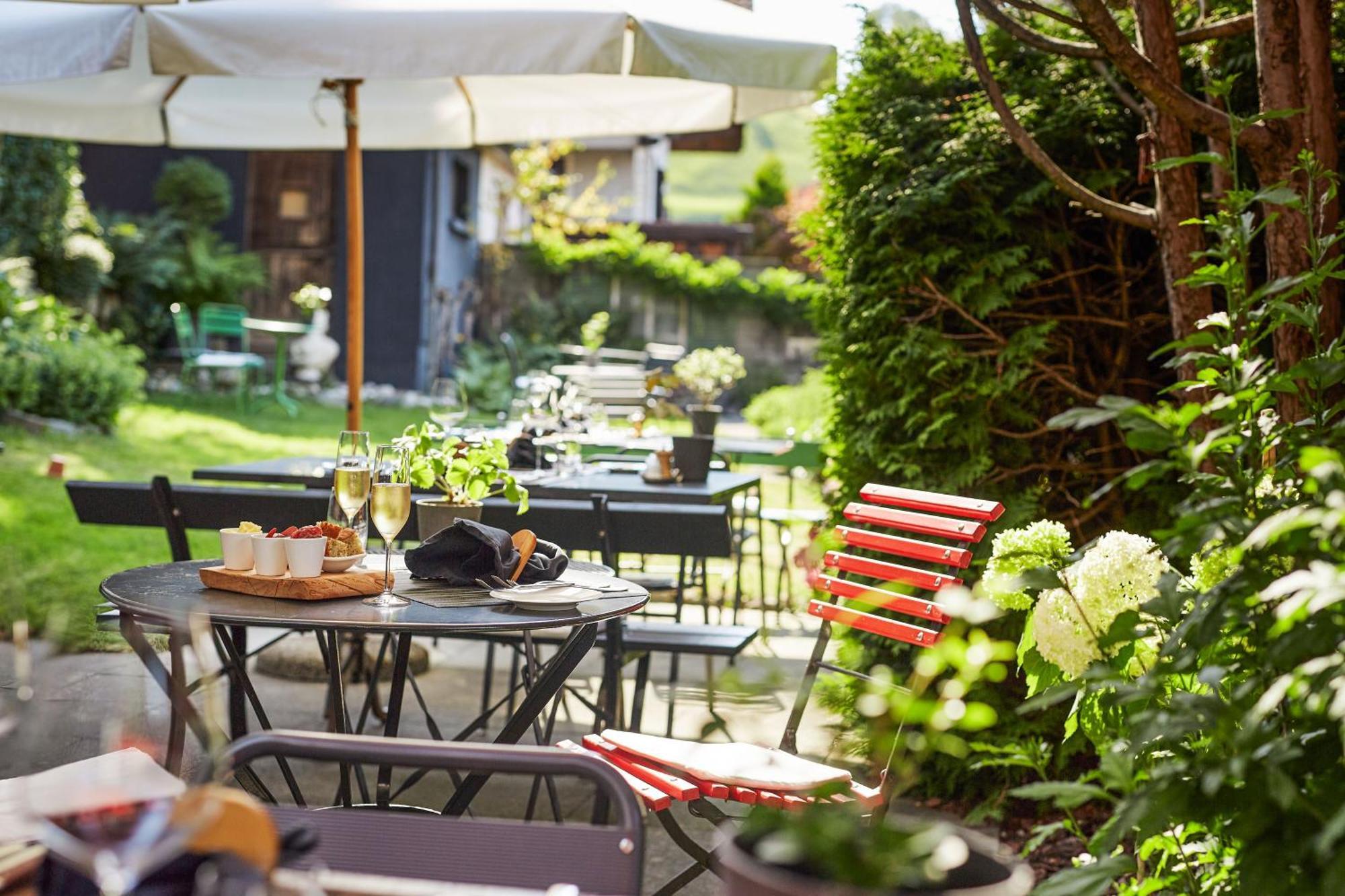 Boutique-Hotel Schluessel Beckenried Exterior foto